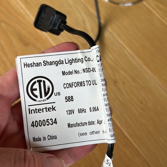 Dolphin lamp - Picture 6 of 8